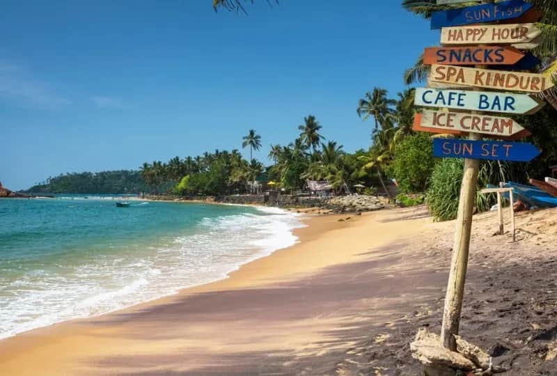 Plage de Mirissa