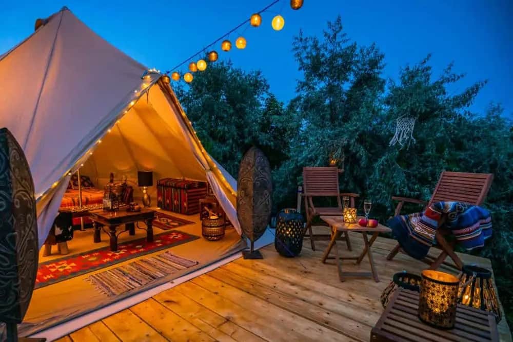 Camping et glamping